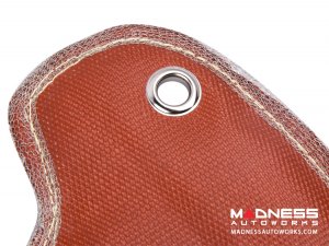 FIAT 500 Turbo Thermal Blanket - 1.4L Multi Air Turbo - Red Silicone/ Fiberglass 